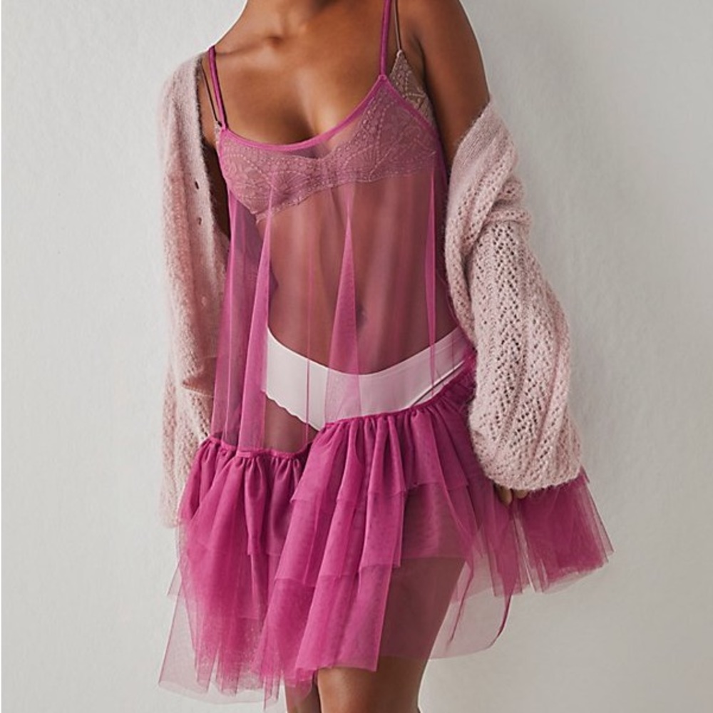 Free People Push Send Mini Slip size Large